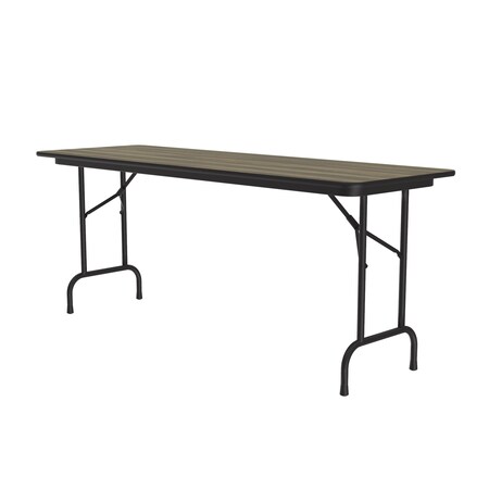 Correll CF HPL Folding Tables 24x72  Colonial Hickory CF2472PX-53